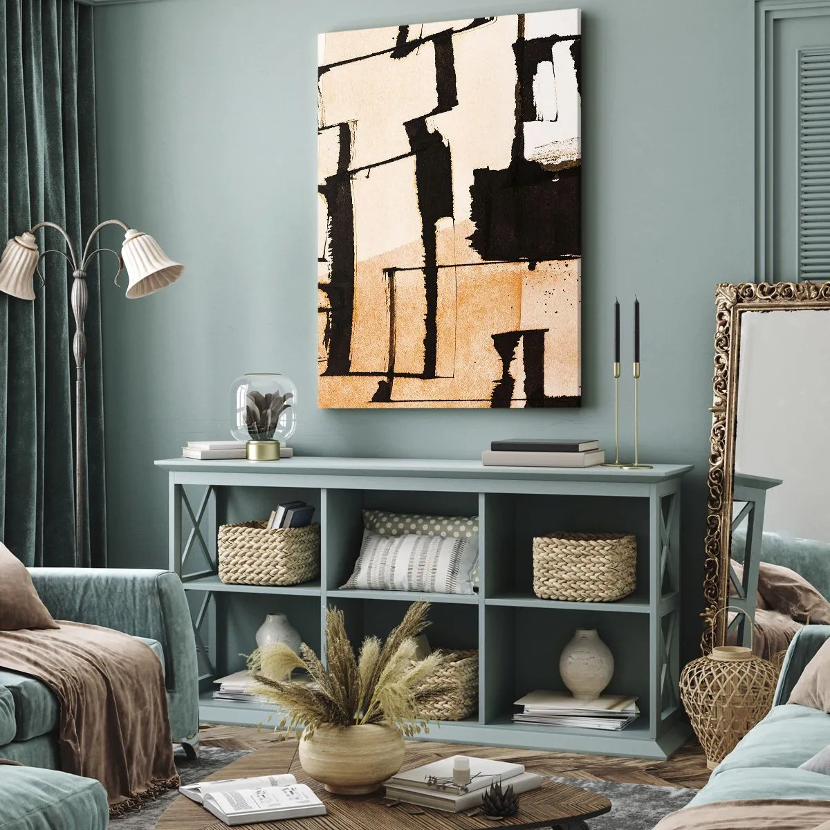 Obraz na plátně - Avšak pořádek - 45x80 cm