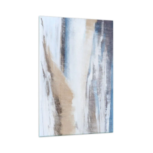 Obraz na skle - Zimní kompozice - 70x100 cm