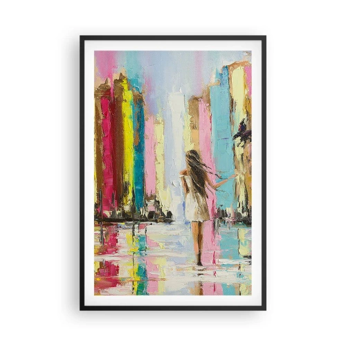 Plakát v černém rámu - Pojď se mnou - 61x91 cm