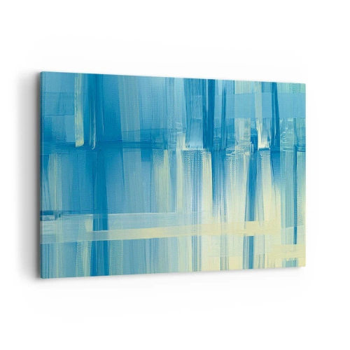 Obraz na plátně - Kompozice v tyrkysu - 120x80 cm