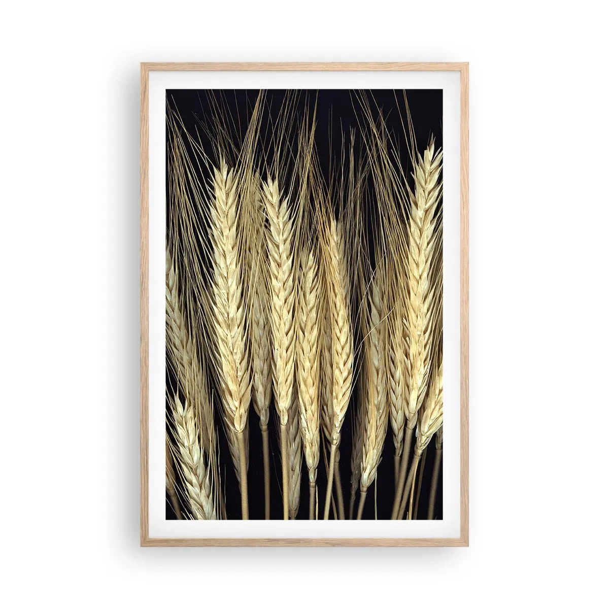Plakát v rámu světlý dub - Rustikální magie - 61x91 cm