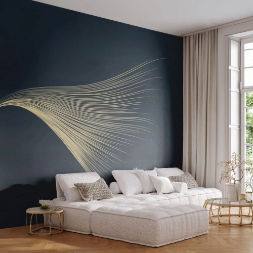 Fototapeta Samolepicí Deluxe Sticker - Jako andělské vlasy - Abstrakce, Kus, Grafika - 300x210 cm