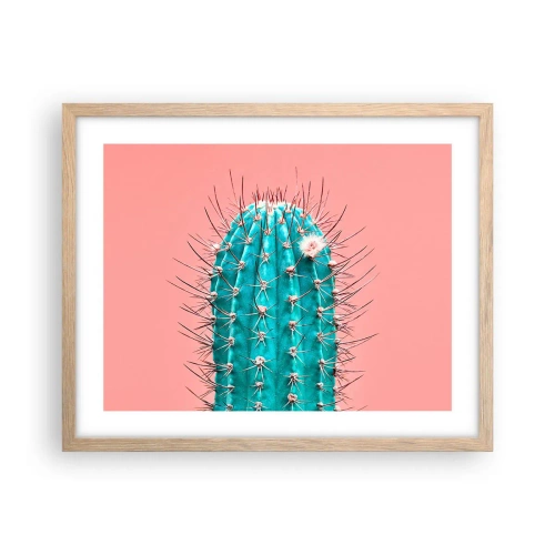 Plakát v rámu světlý dub - Jen koukej - 50x40 cm