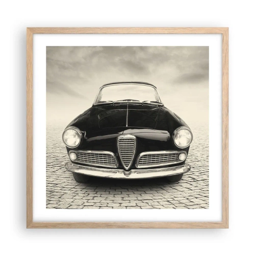 Plakát v rámu světlý dub - Jak mě nemilovat? - 50x50 cm