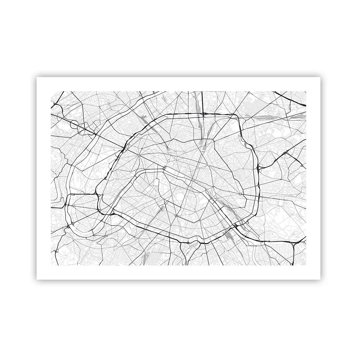 Plakát - Květ Paříže - 70x50 cm