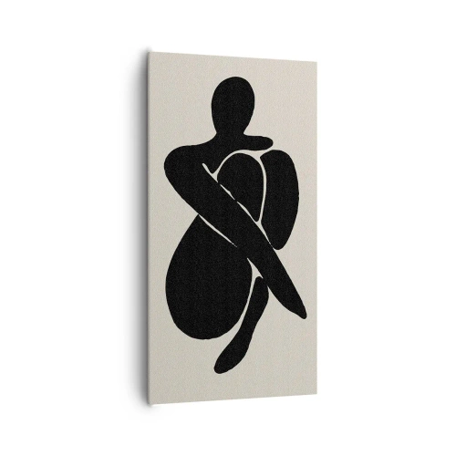 Obraz na plátně - Ve vlastním objetí - 65x120 cm