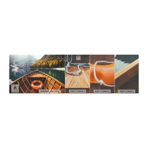 Vzor Fototapety Premium Canvas - Horská túra - Krajina, hory, Alpy - 100x30 cm