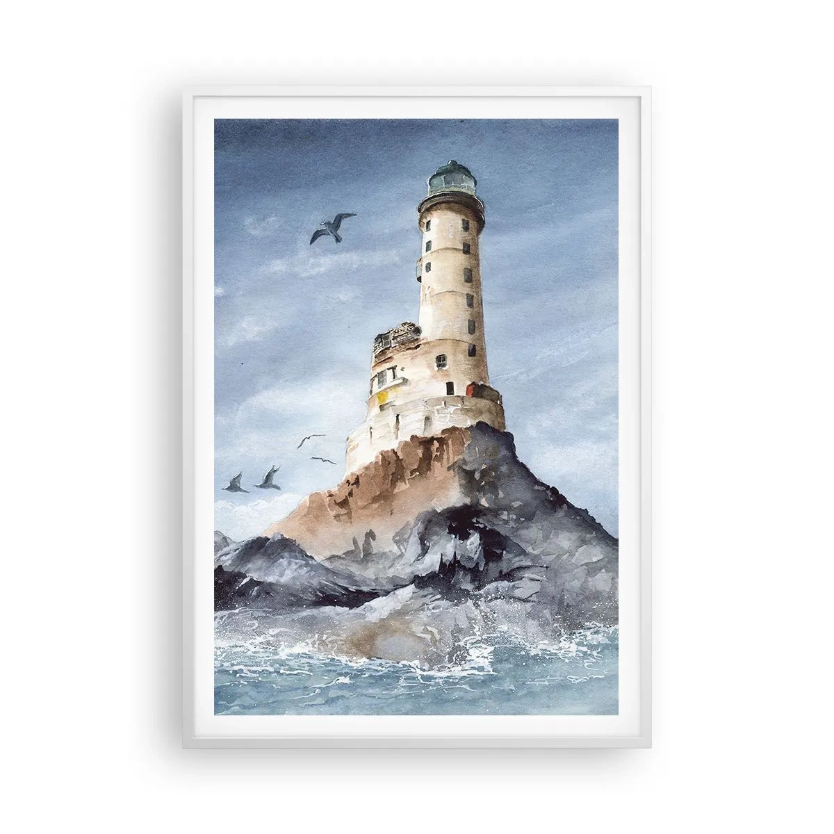 Plakát v bílém rámu - Nepřemožitelná - 70x100 cm