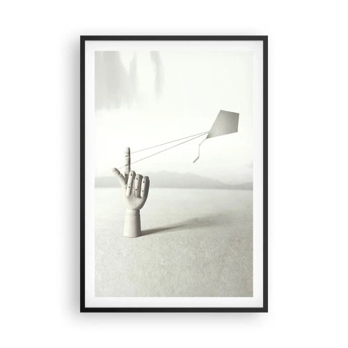 Plakát v černém rámu - Výzva - 61x91 cm