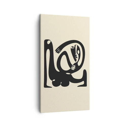 Obraz na plátně - Téměř Picasso - 45x80 cm