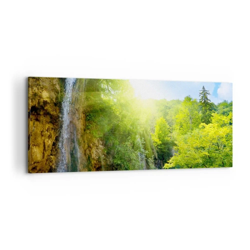 Obraz na plátně - To musí být Eden - 100x40 cm