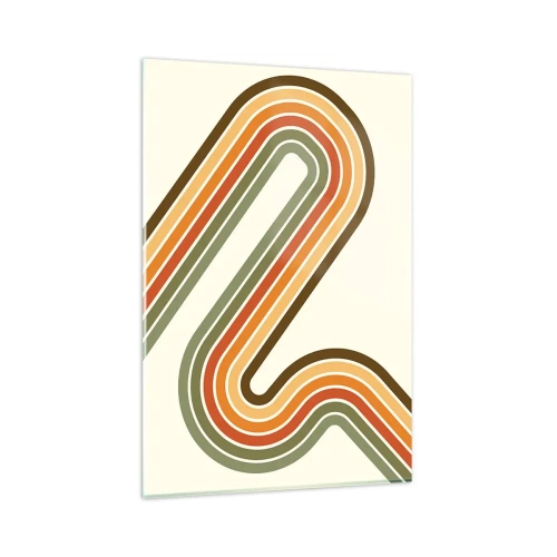 Obraz na skle - Kličkování do cíle - 80x120 cm