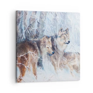 Obraz na plátně - Pozor! Přichází… - 50x50 cm