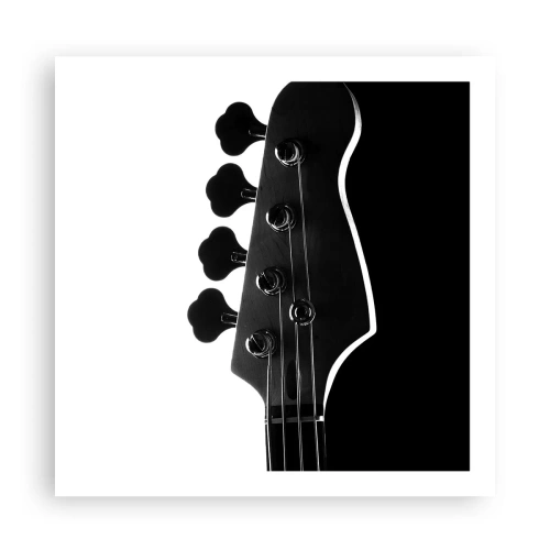 Plakát - Rockové ticho - 60x60 cm