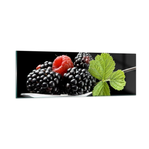 Obraz na skle - Chuť svěžesti - 90x30 cm