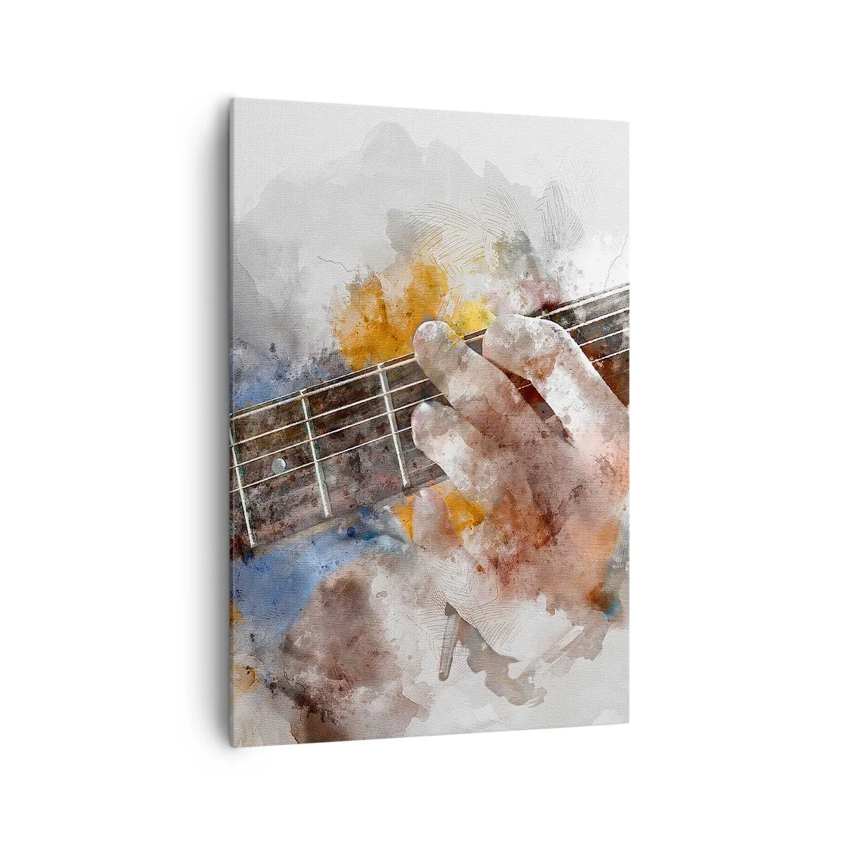 Obraz na plátně - Poezie mezi strunami - 70x100 cm