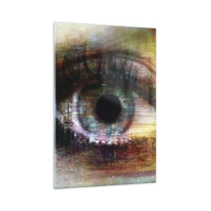 Obraz na skle - Lze se podívat do duše - 80x120 cm