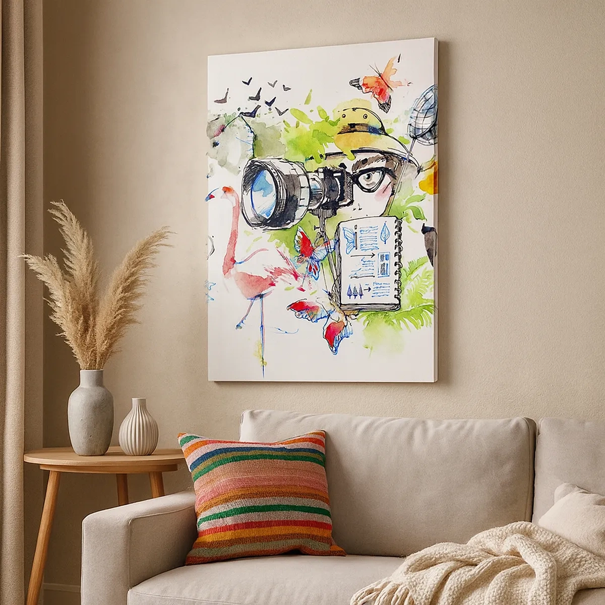 Obraz na plátně - Objektivem cestovatele - 50x70 cm