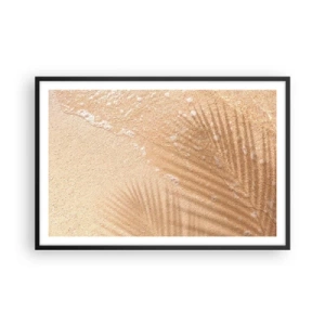 Plakát v černém rámu - Stín horkého léta - 91x61 cm