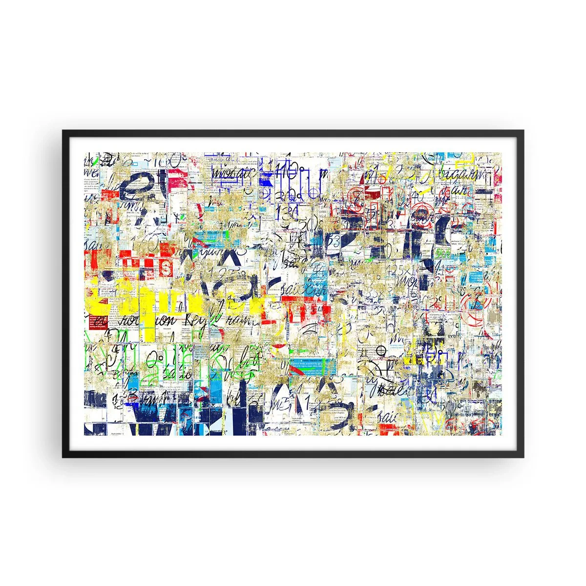 Plakát v černém rámu - Prostě potěší oči - 100x70 cm