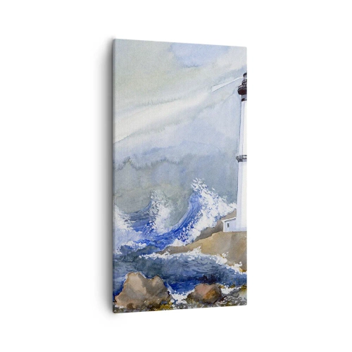 Obraz na plátně - Proti tmě a hromobití - 55x100 cm