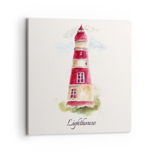 Obraz na plátně - Tady je vždy počasí - 70x70 cm