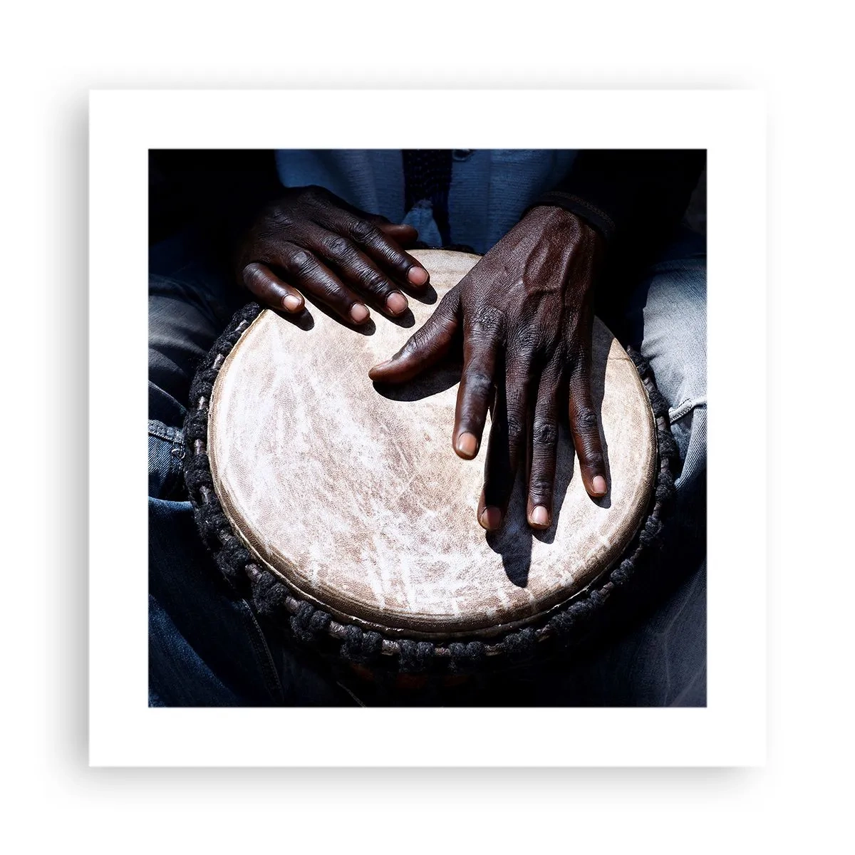 Plakát - Žijte ve svém rytmu - 40x40 cm