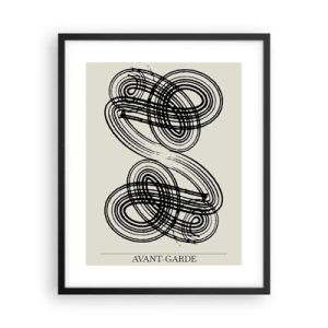 Plakát v černém rámu - Vyšlo to spontánně - 40x50 cm