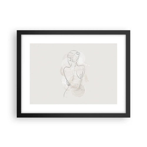 Plakát v černém rámu - Jako citlivý nástroj - 40x30 cm