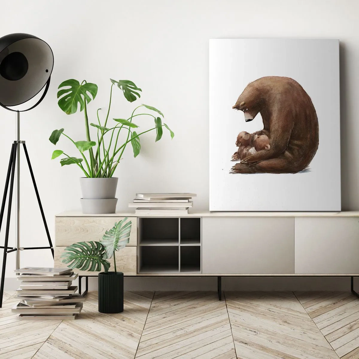 Obraz na plátně - Sladké sny, děti - 70x100 cm