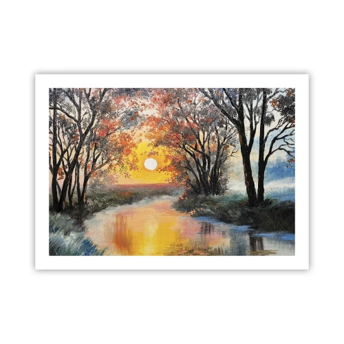 Plakát - Podzimní nádech - 70x50 cm