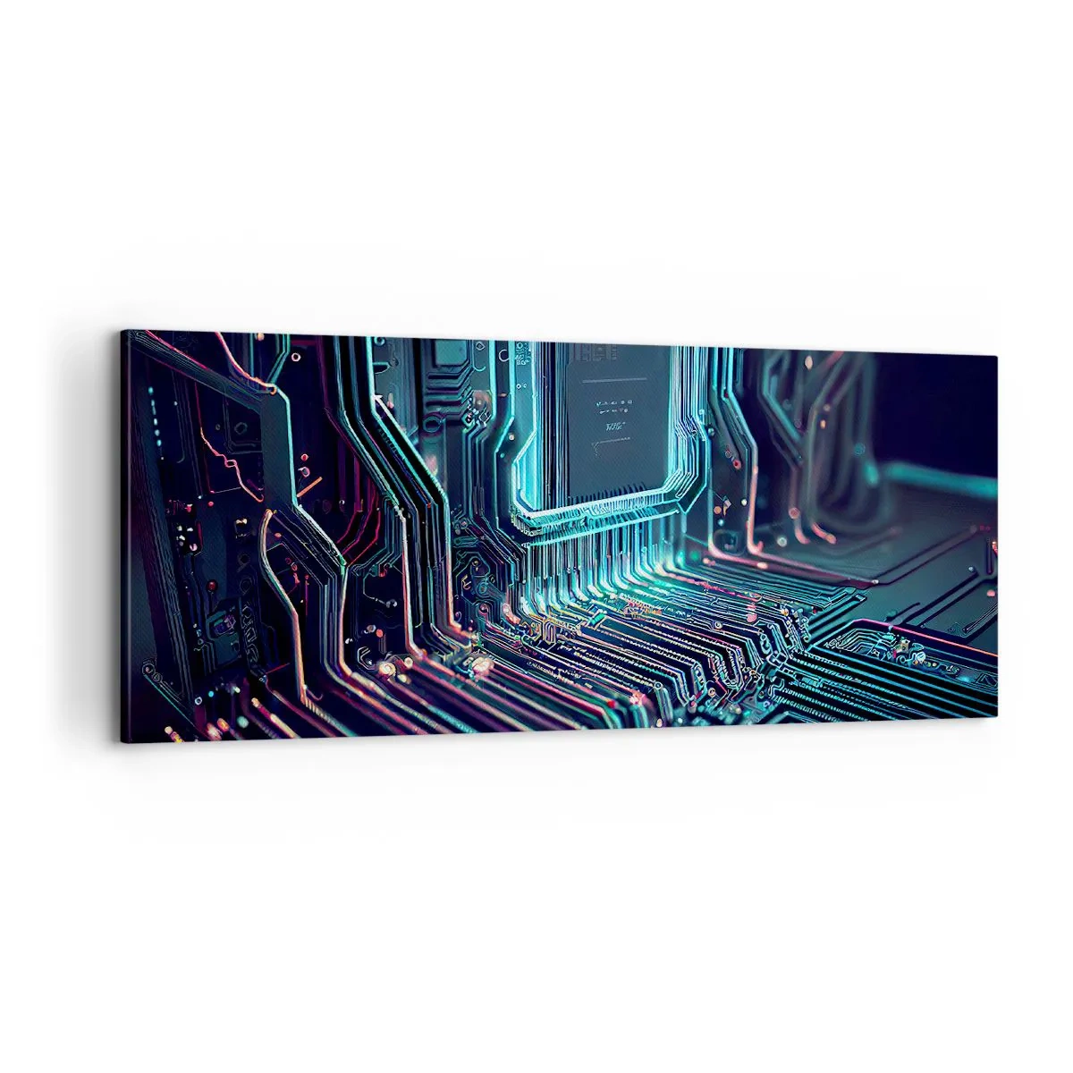 Obraz na plátně - Jen tak přemýšlím… - 100x40 cm
