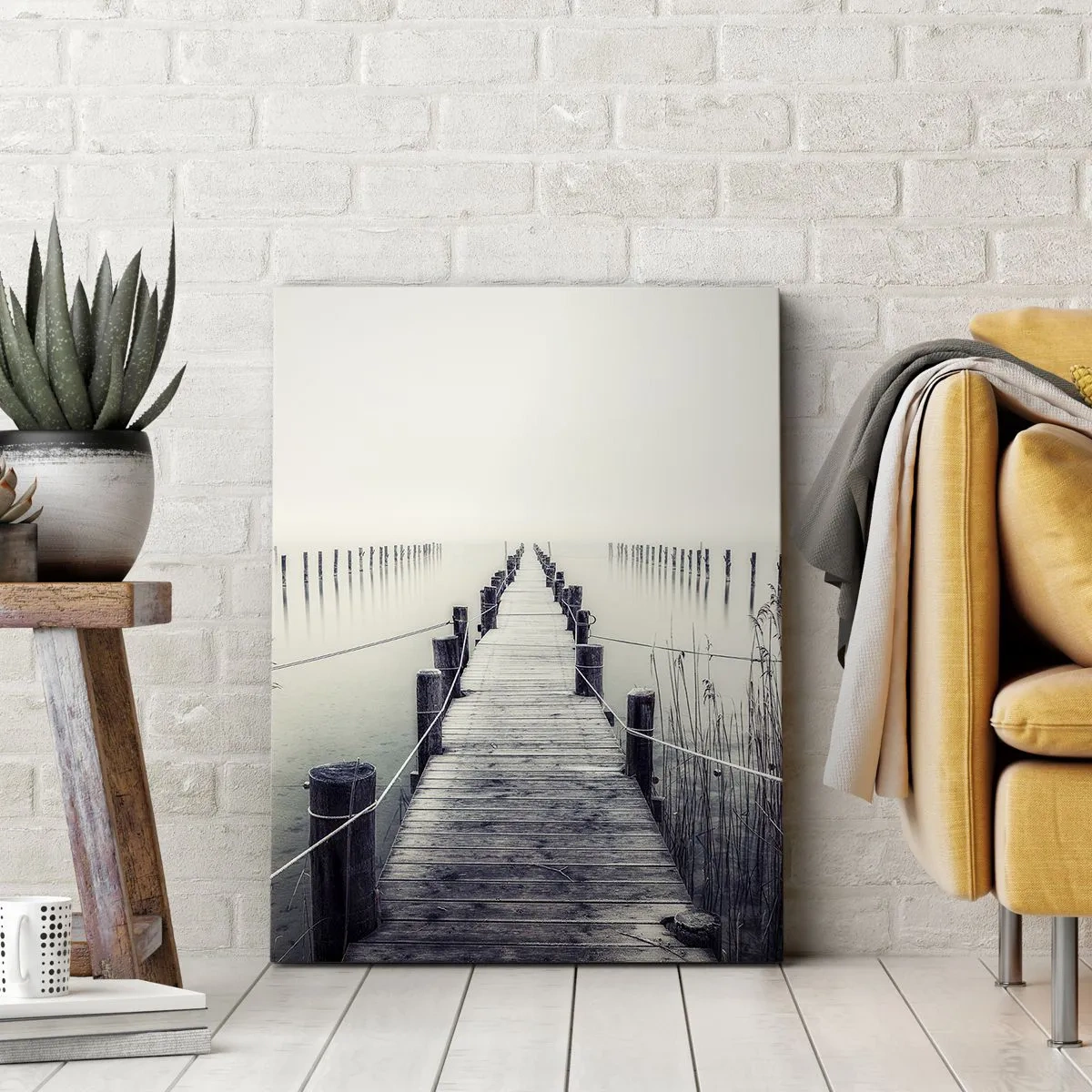 Obraz na plátně - Ponoř se do klidu - 70x100 cm