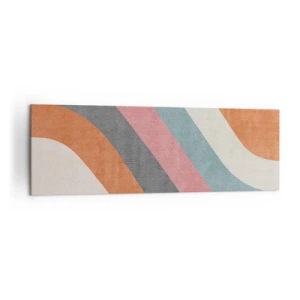 Obraz na plátně - Diagonální kompozice – pohyb - 160x50 cm