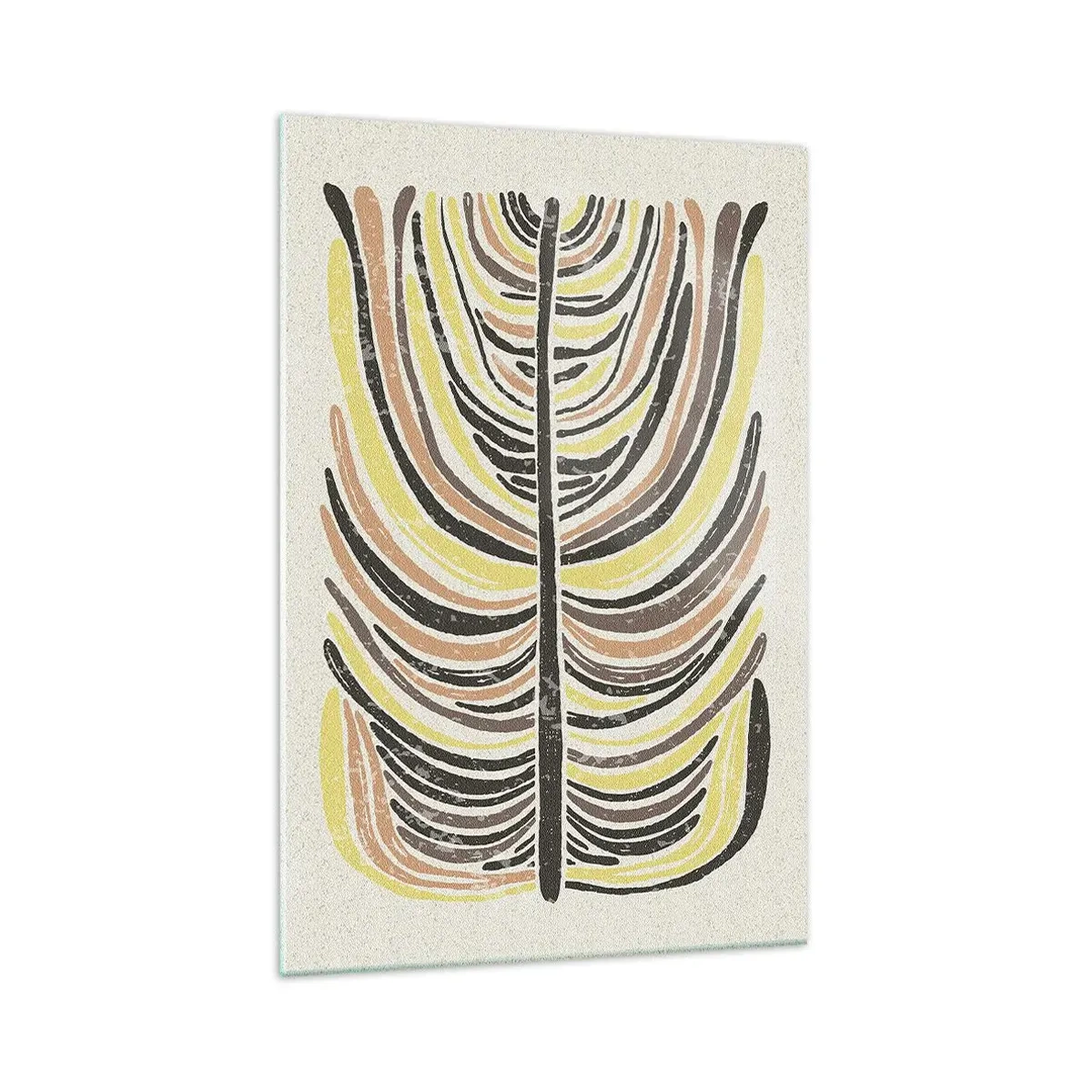 Obraz na skle - Abstrakce plná života - 70x100 cm