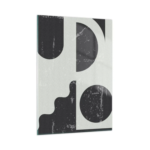 Obraz na skle - Kompozice nad a pod - 50x70 cm