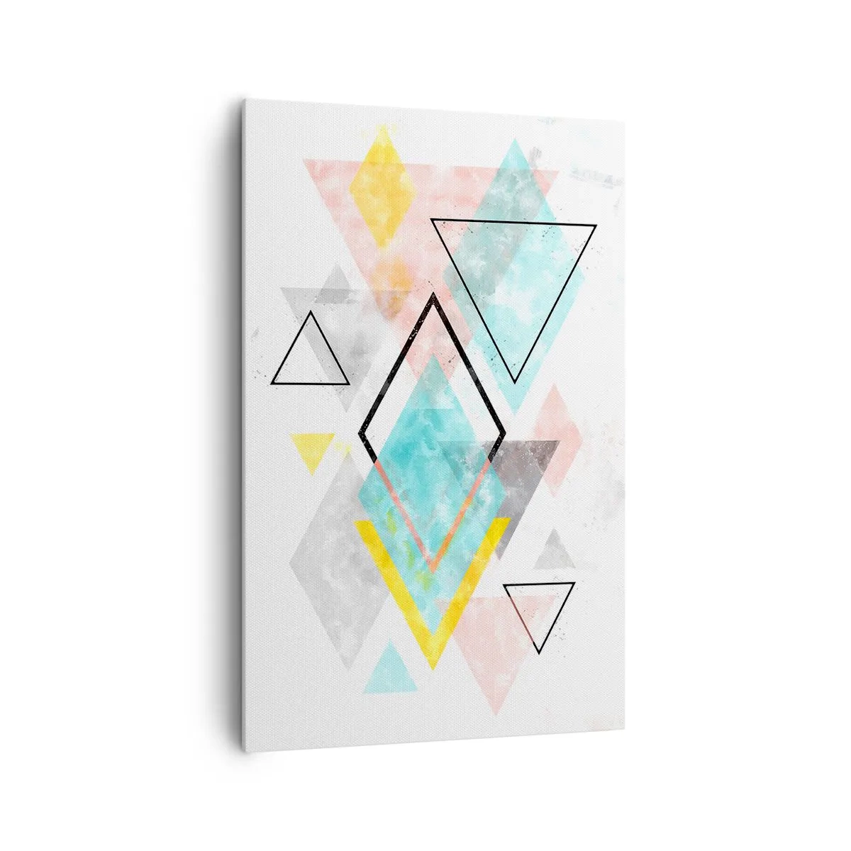 Obraz na plátně - Geometrická zábava - 80x120 cm