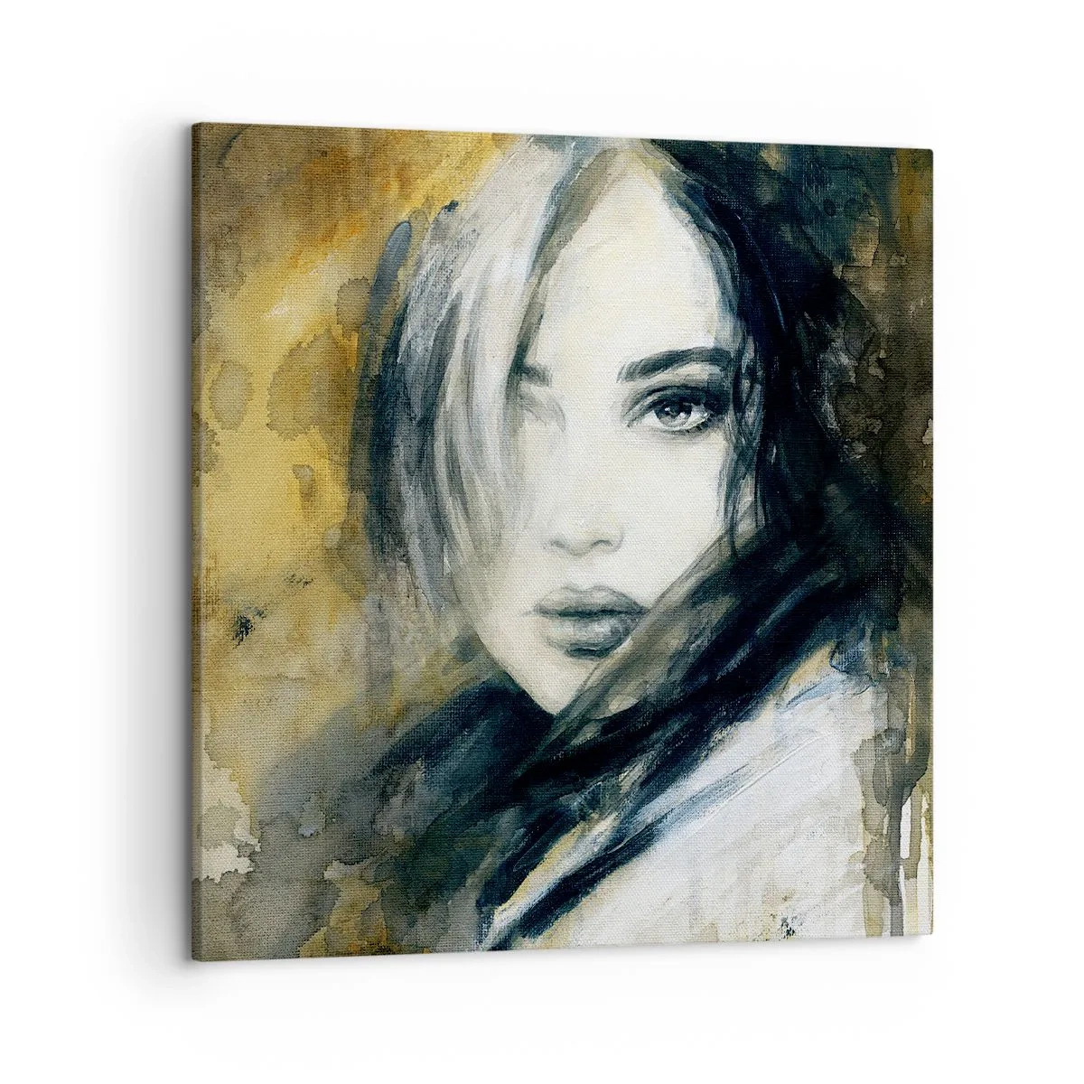 Obraz na plátně - více nevinná nebo smyslná? - 50x50 cm