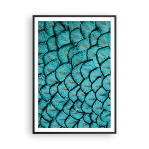 Plakát v černém rámu - Velká slavnost peří - 70x100 cm