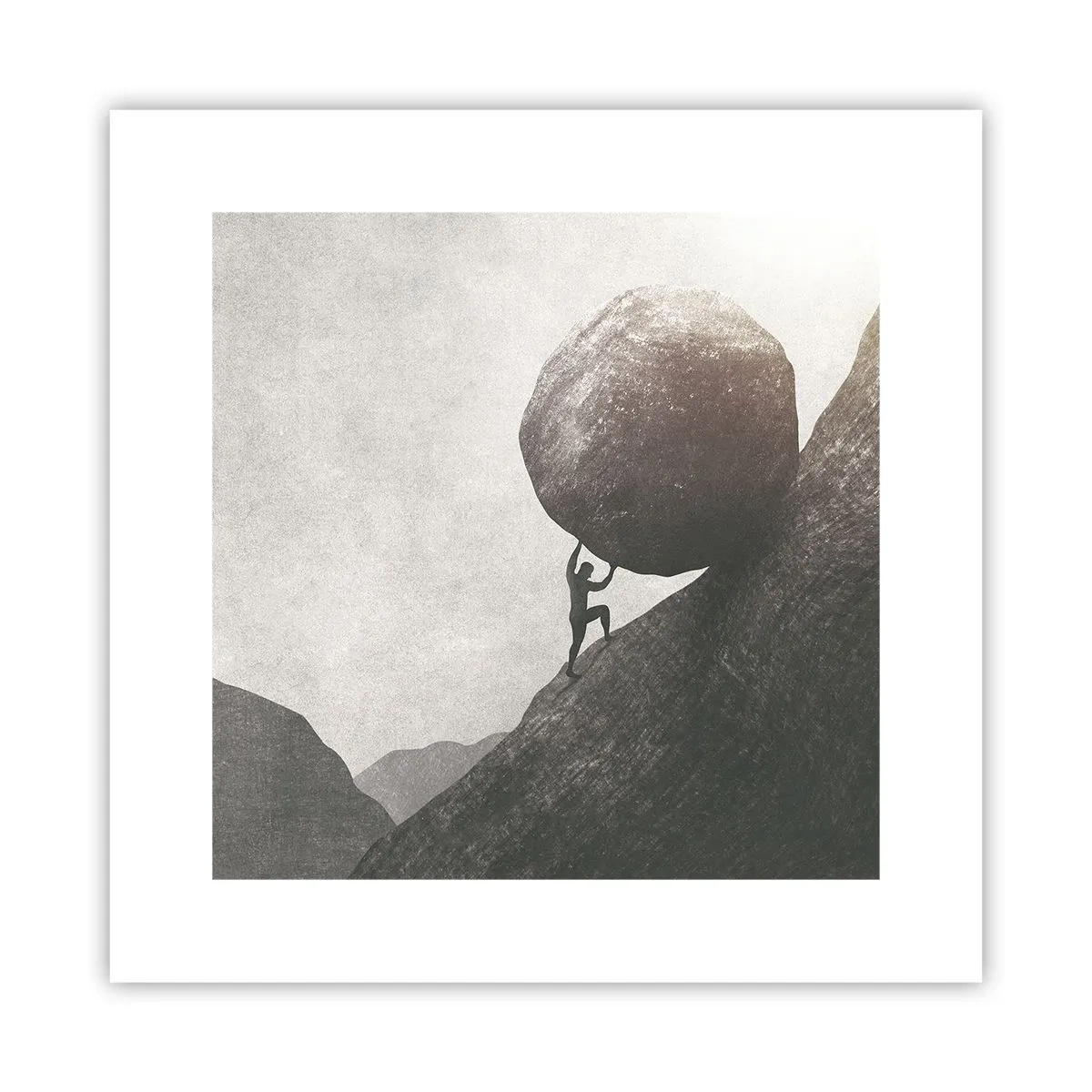 Plakát - Věřím, proti vší naději - 30x30 cm