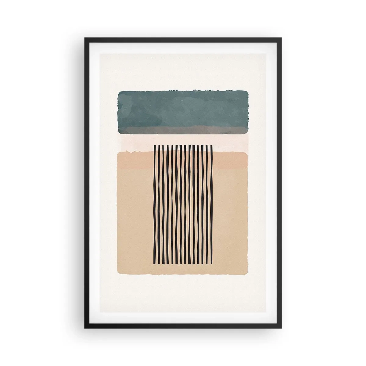 Plakát v černém rámu - Všechno v pořádku - 61x91 cm
