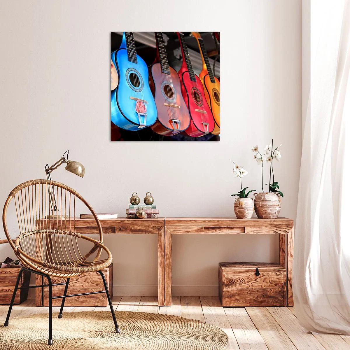 Obraz na plátně - Latinskoamerická atmosféra - 40x40 cm