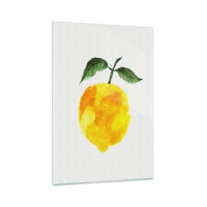 Obraz na skle - Jak poznat chuť slunce - 80x120 cm