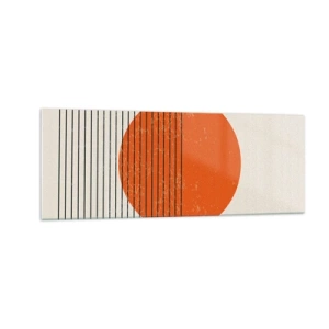 Obraz na skle - Vždy slunce - 140x50 cm