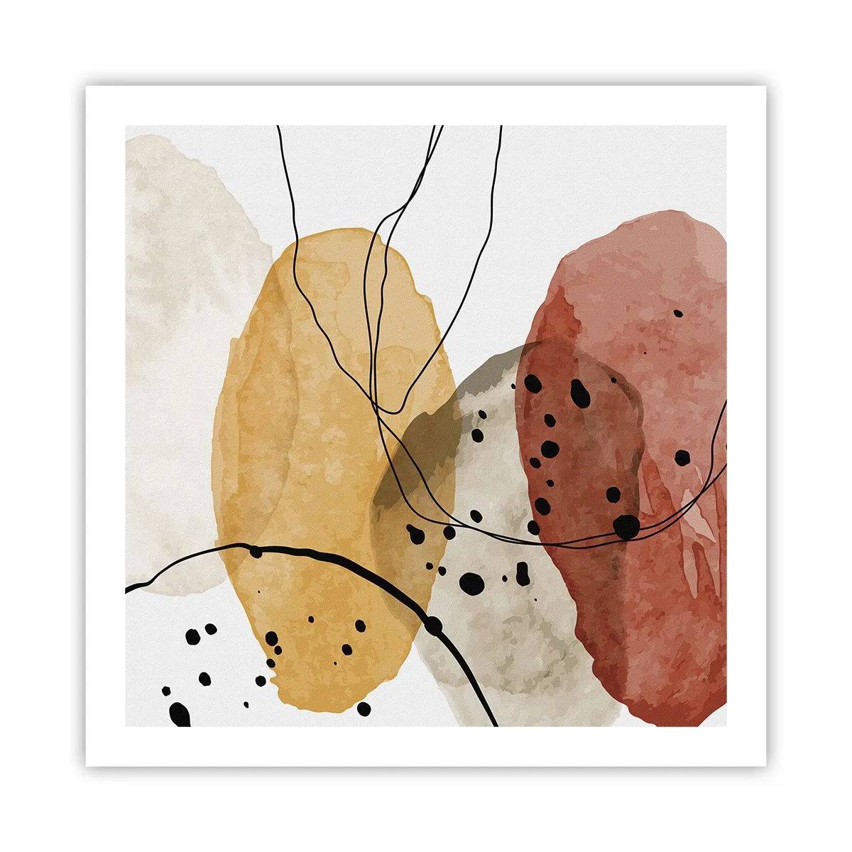 Plakát - Jako lehký, průzračný vzduch - 60x60 cm