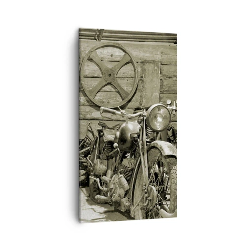 Obraz na plátně - V kůlně strýce Vládi - 45x80 cm