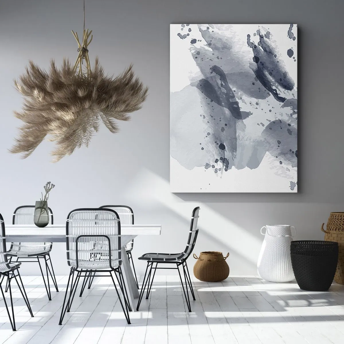 Obraz na plátně - Studie o povaze vody - 65x120 cm