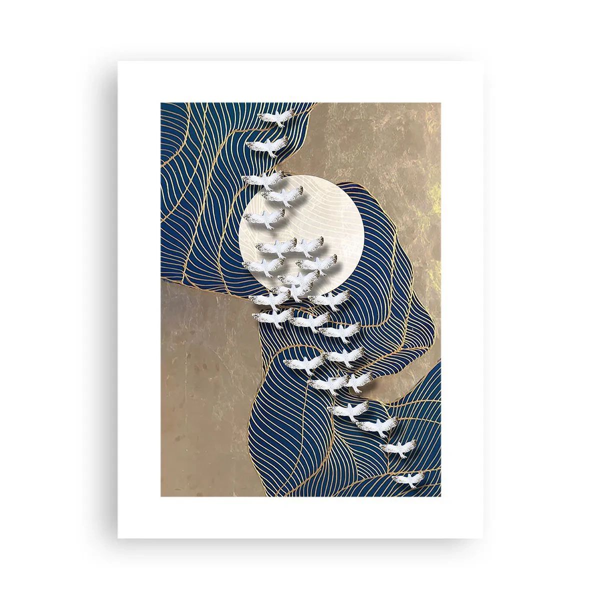 Plakát - Svoboda, putování, společenství - 30x40 cm