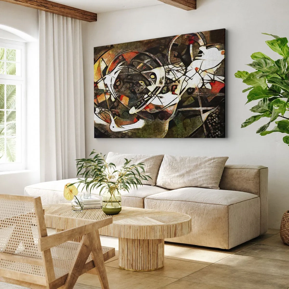 Obraz na plátně - Slyšíš pohyb? - 120x80 cm