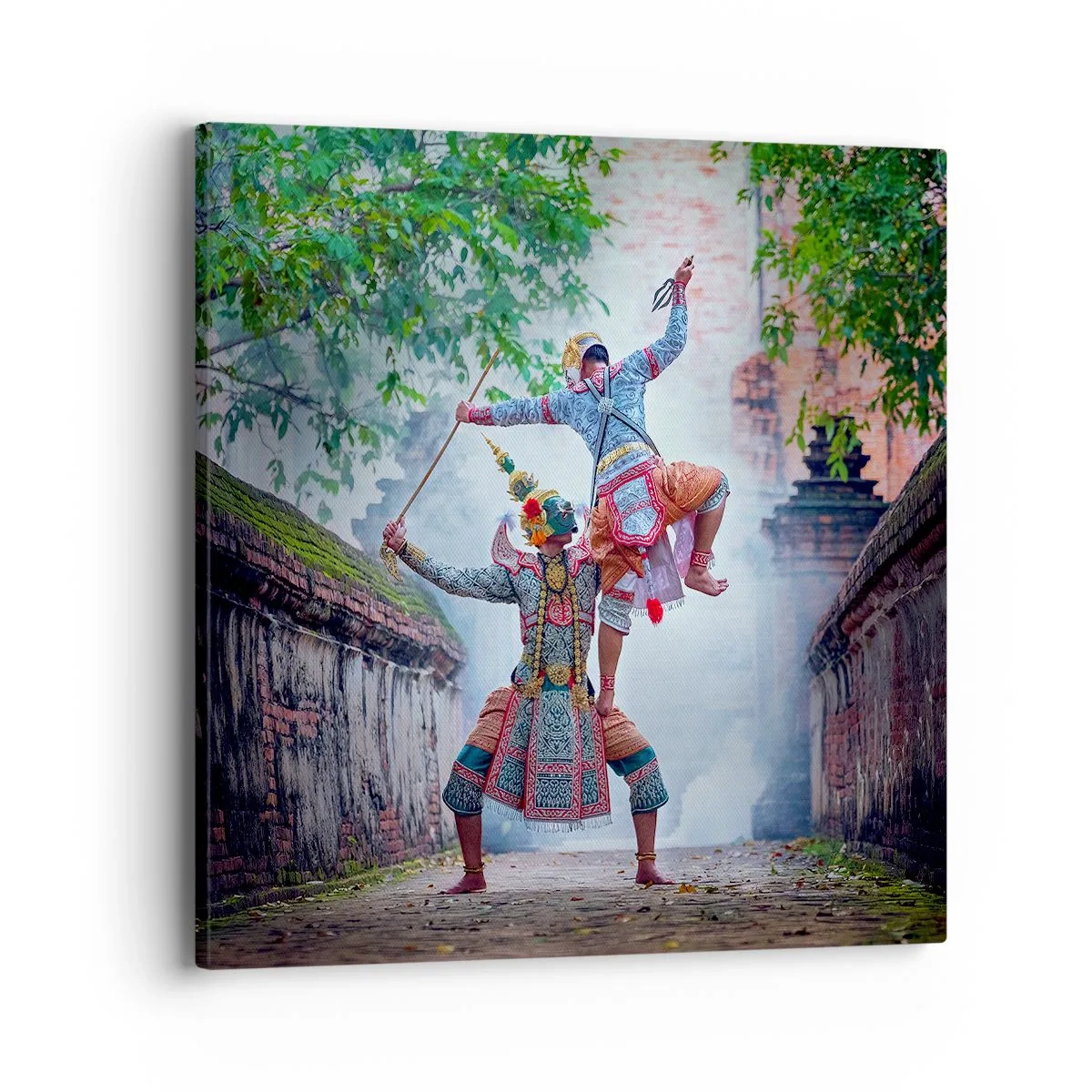 Obraz na plátně - Vražedně krásný tanec - 40x40 cm